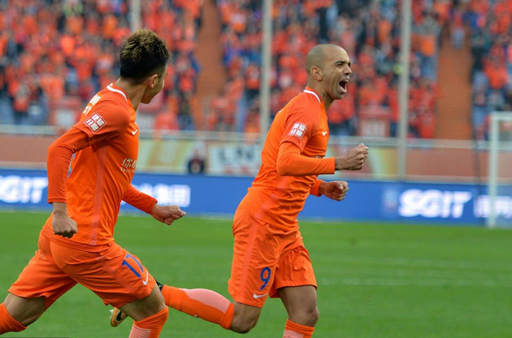 山东鲁能对阵河北华夏幸福，硬碰硬！