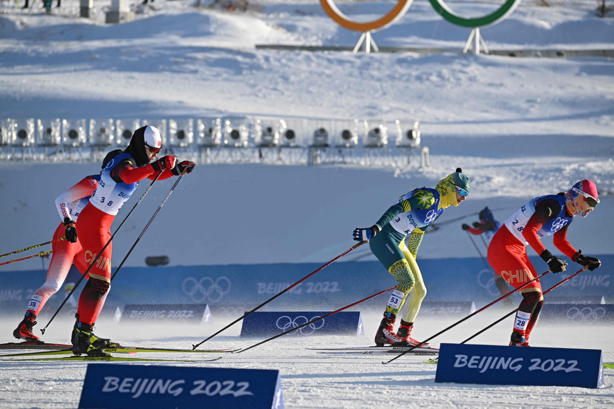 挪威选手在滑雪比赛中称霸 挪威选手在滑雪比赛中称霸
