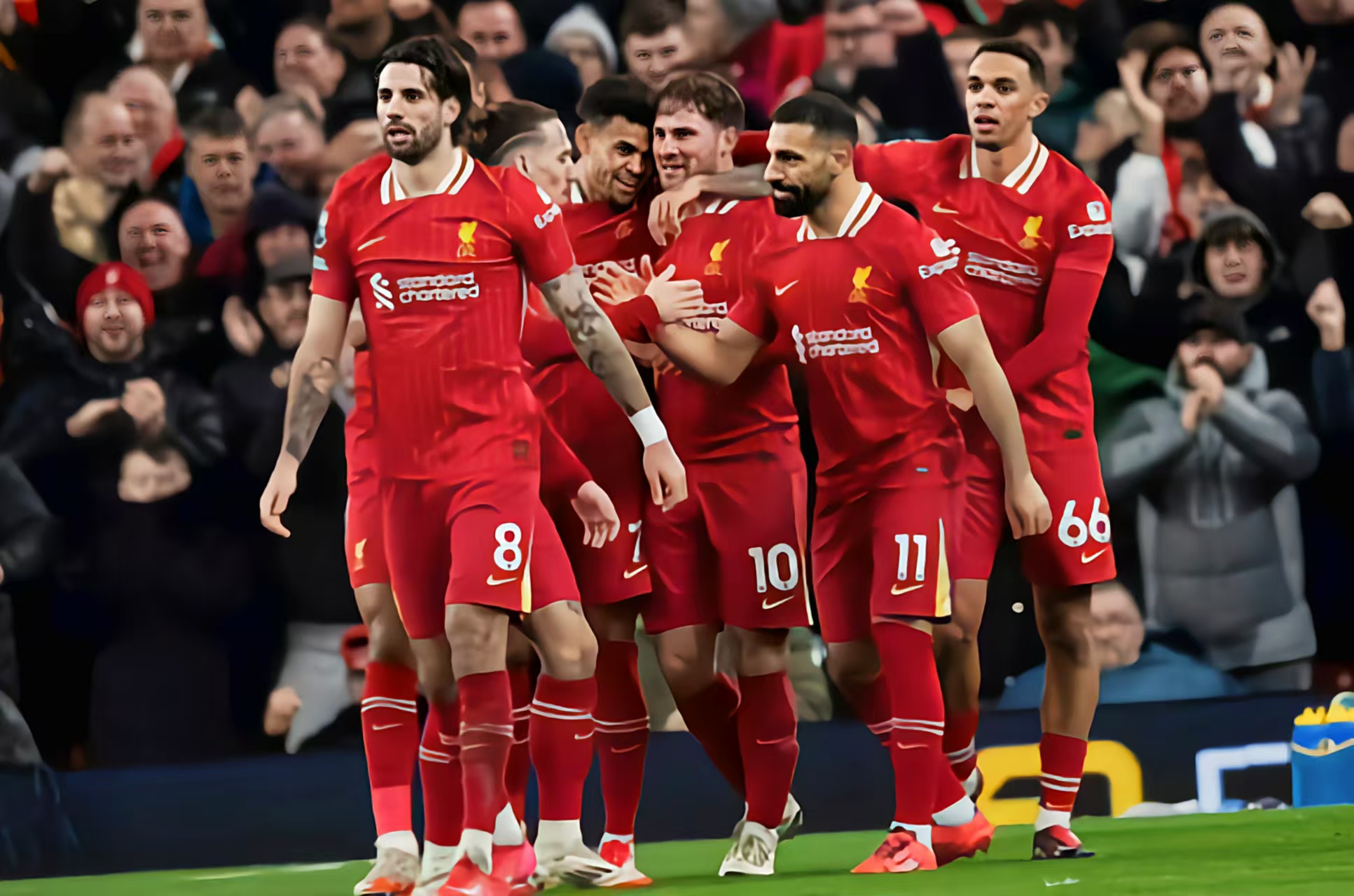 利物浦客场斩获三分,继续领跑 利物浦客场斩获三分,继续领跑