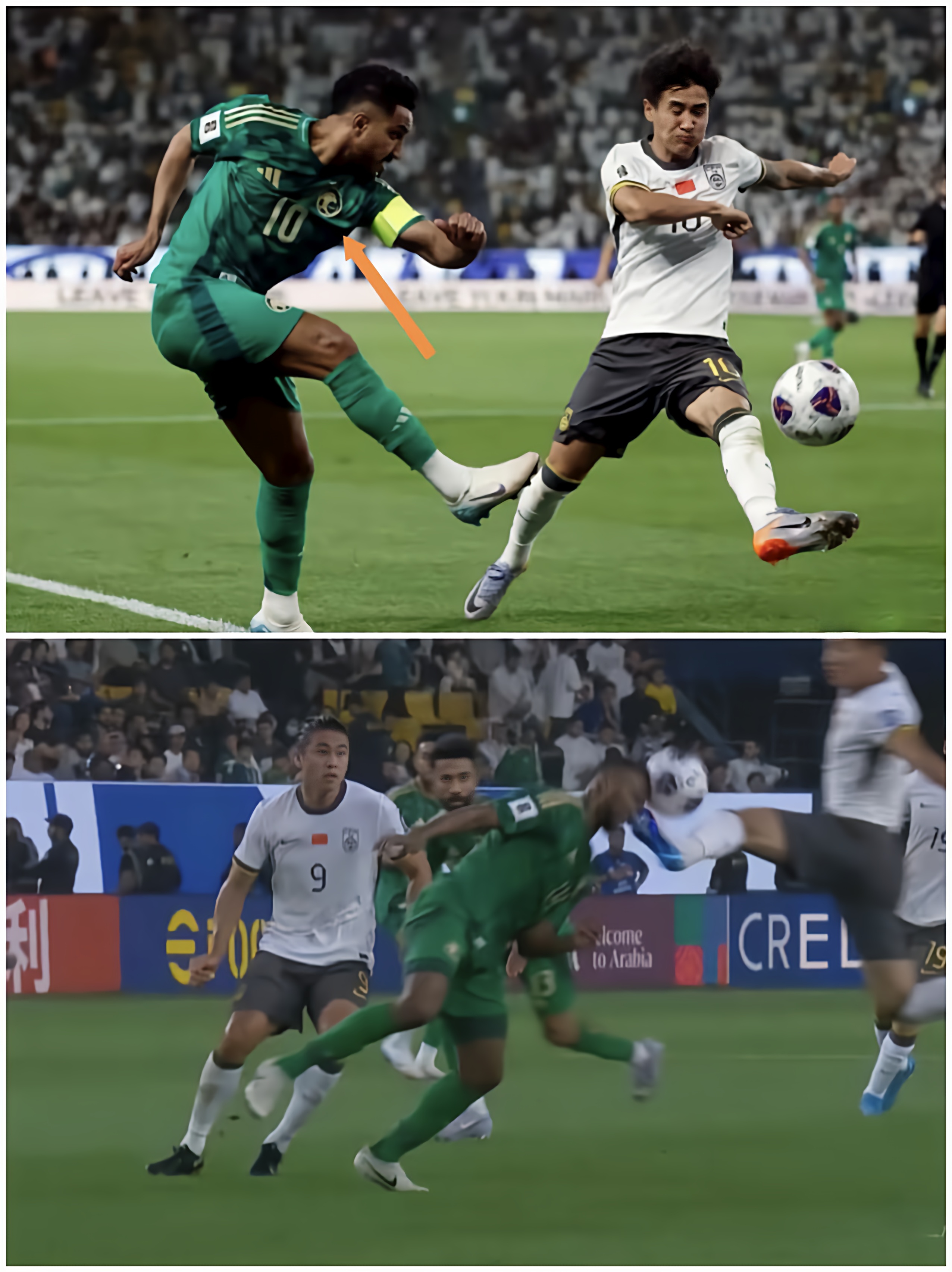 沙特球队在射门精准度上具有优势