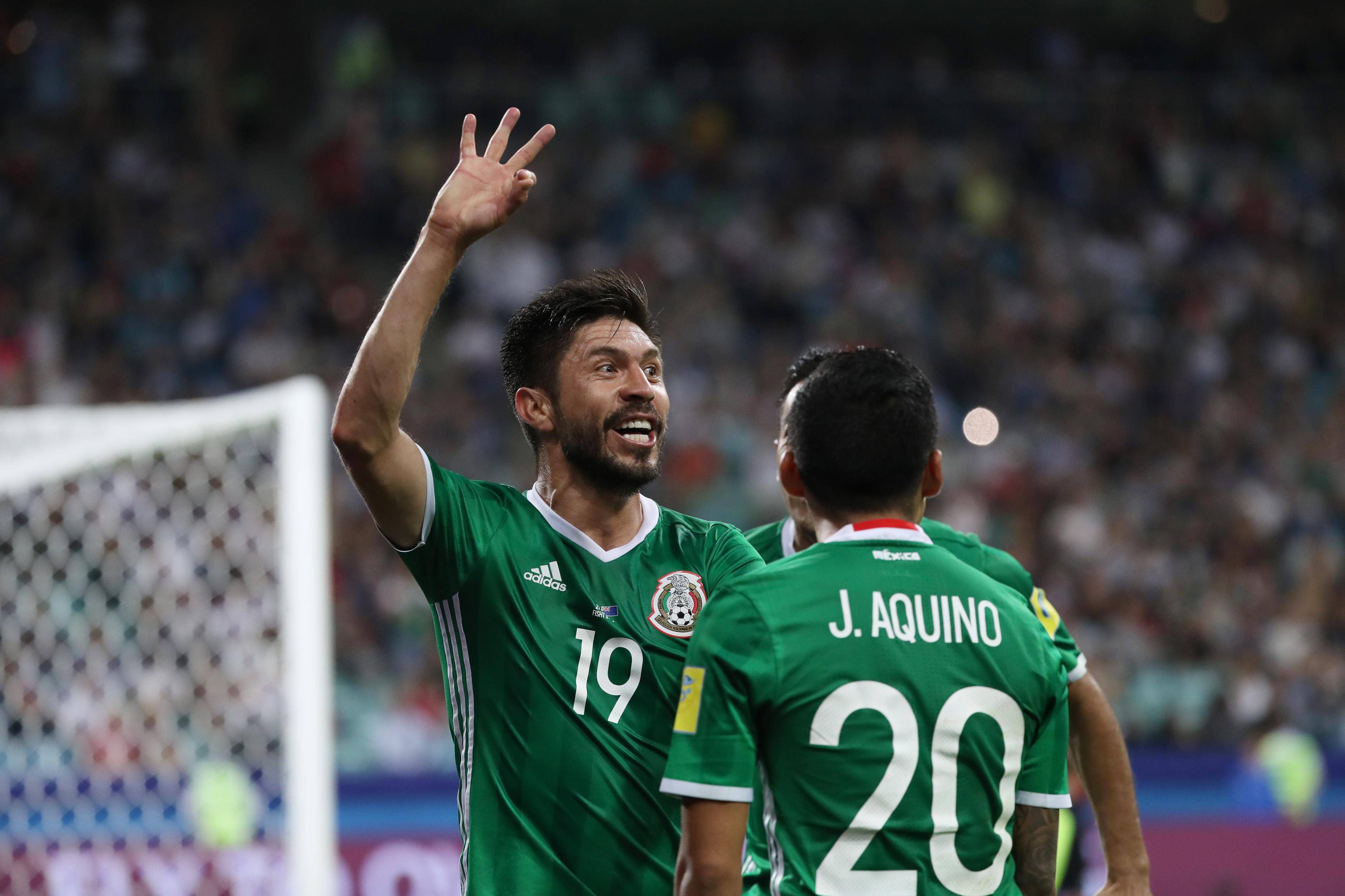 墨西哥球队在比赛中大放异彩